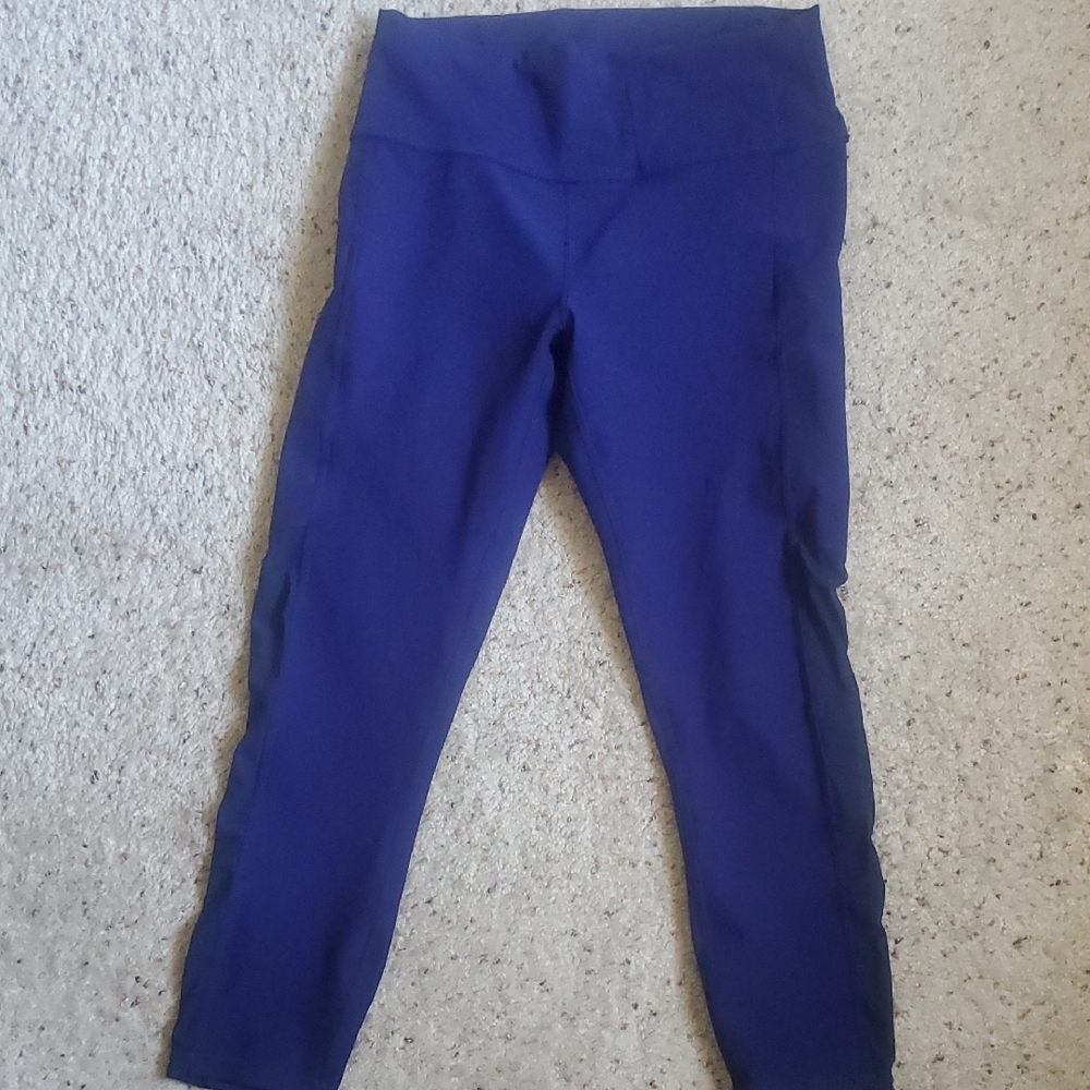 Fabletics Powerhold Deep Blue Leggings